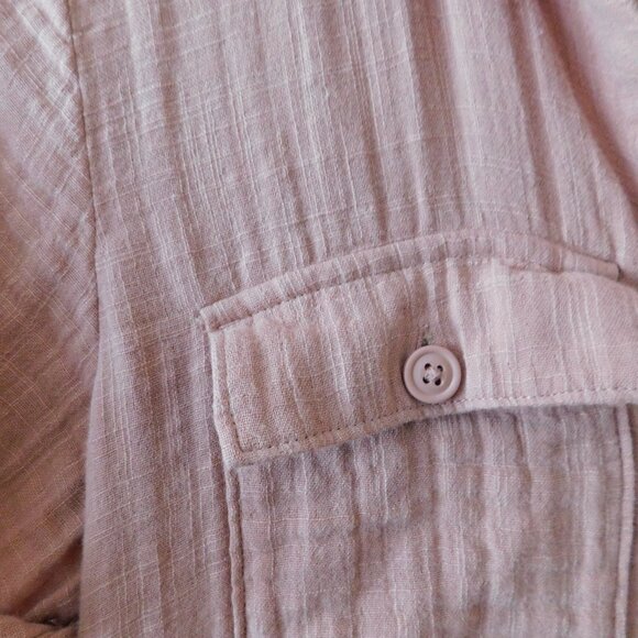 Fall Button Down Romper  🌳🍃 - Picture 6 of 10